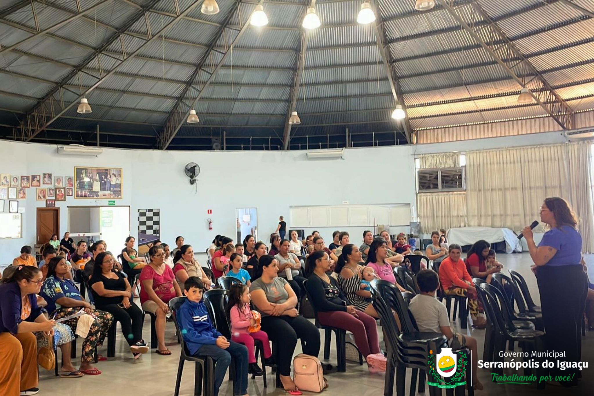 Governo Municipal promove ação com famílias do Bolsa Família e Leite das Crianças
