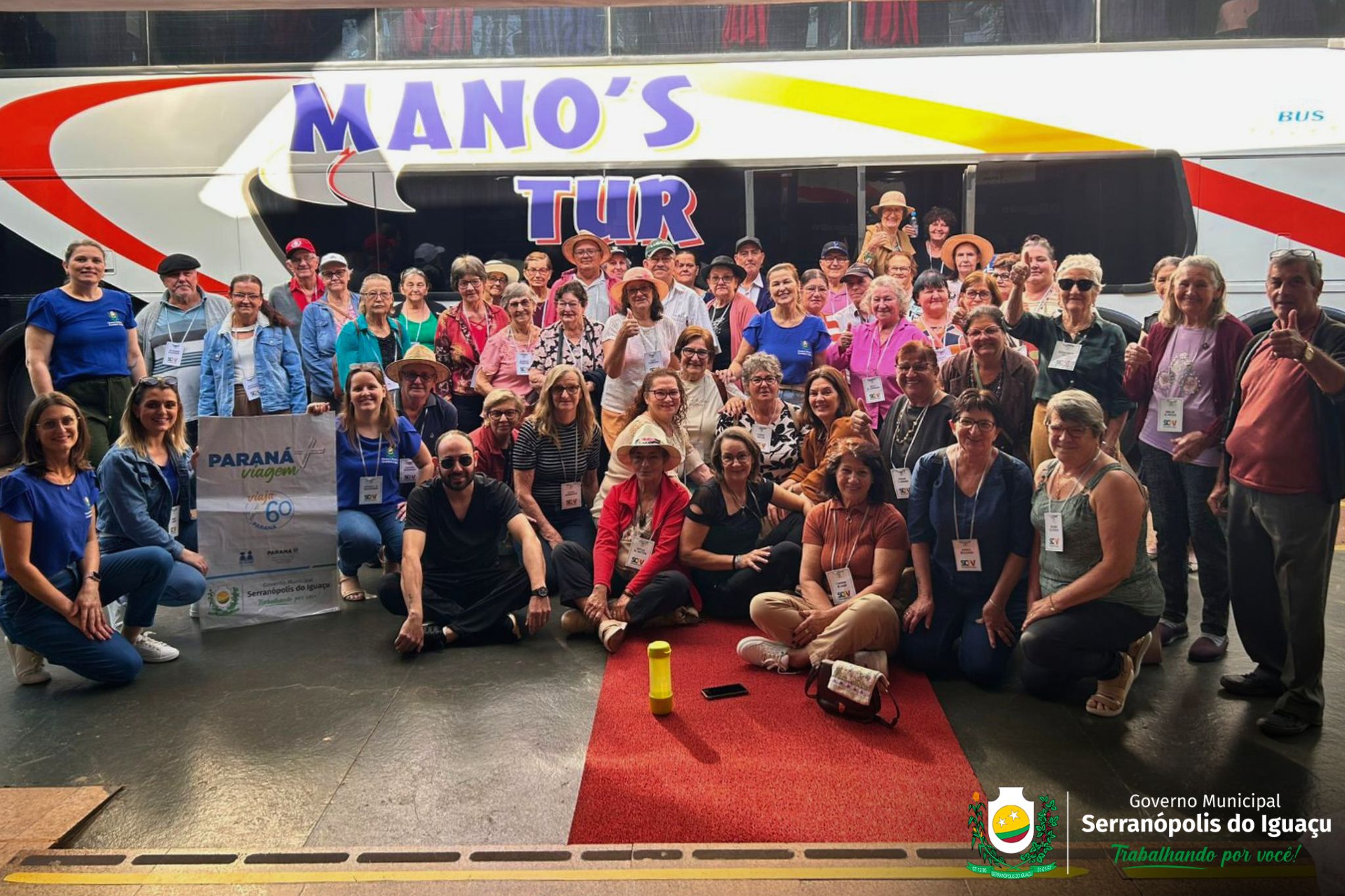 Governo Municipal promove viagem especial para idosos do Programa Viagem +60 Paraná