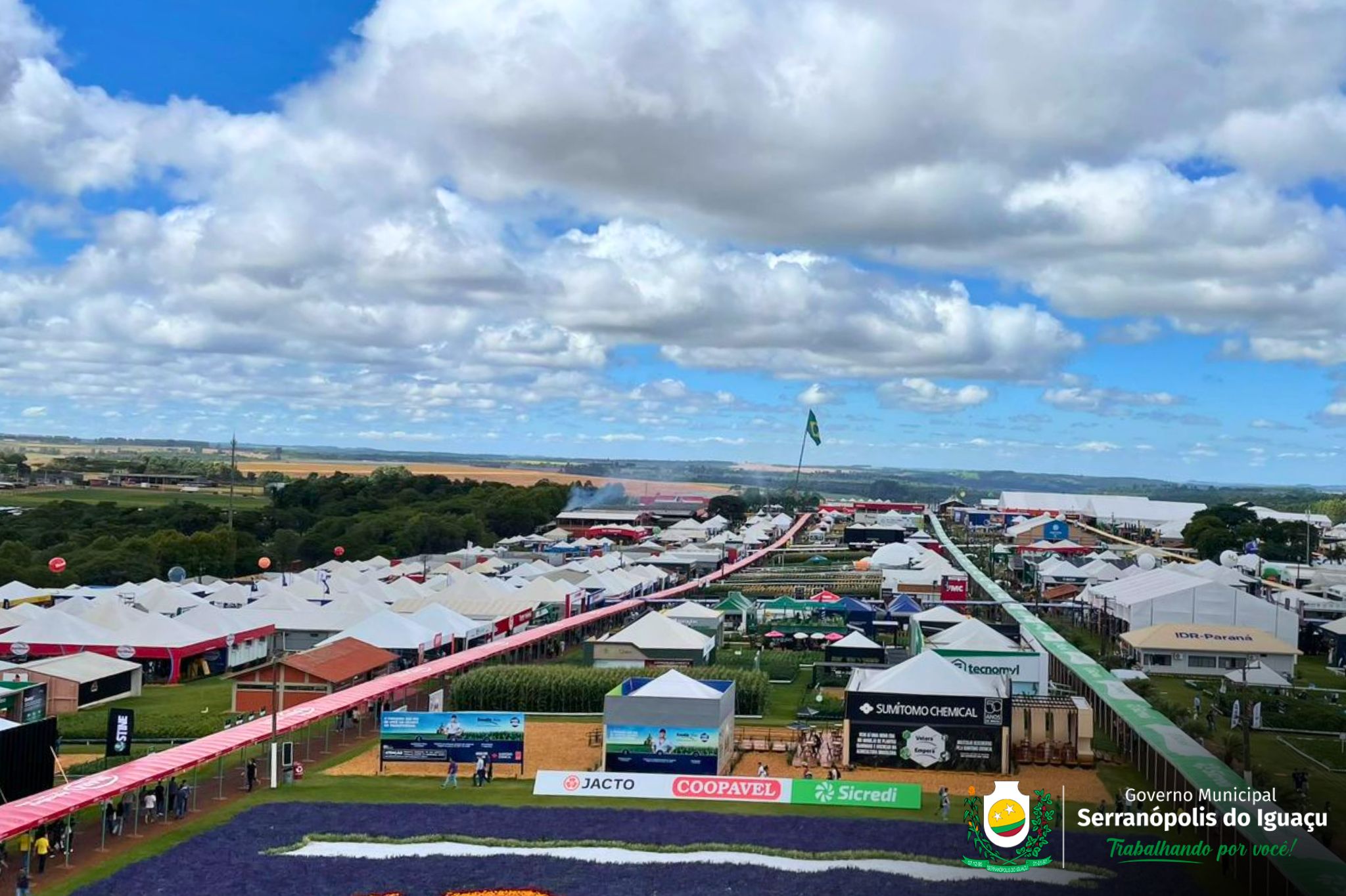 Serranopolitanos marcam presença no Show Rural Copavel 2026