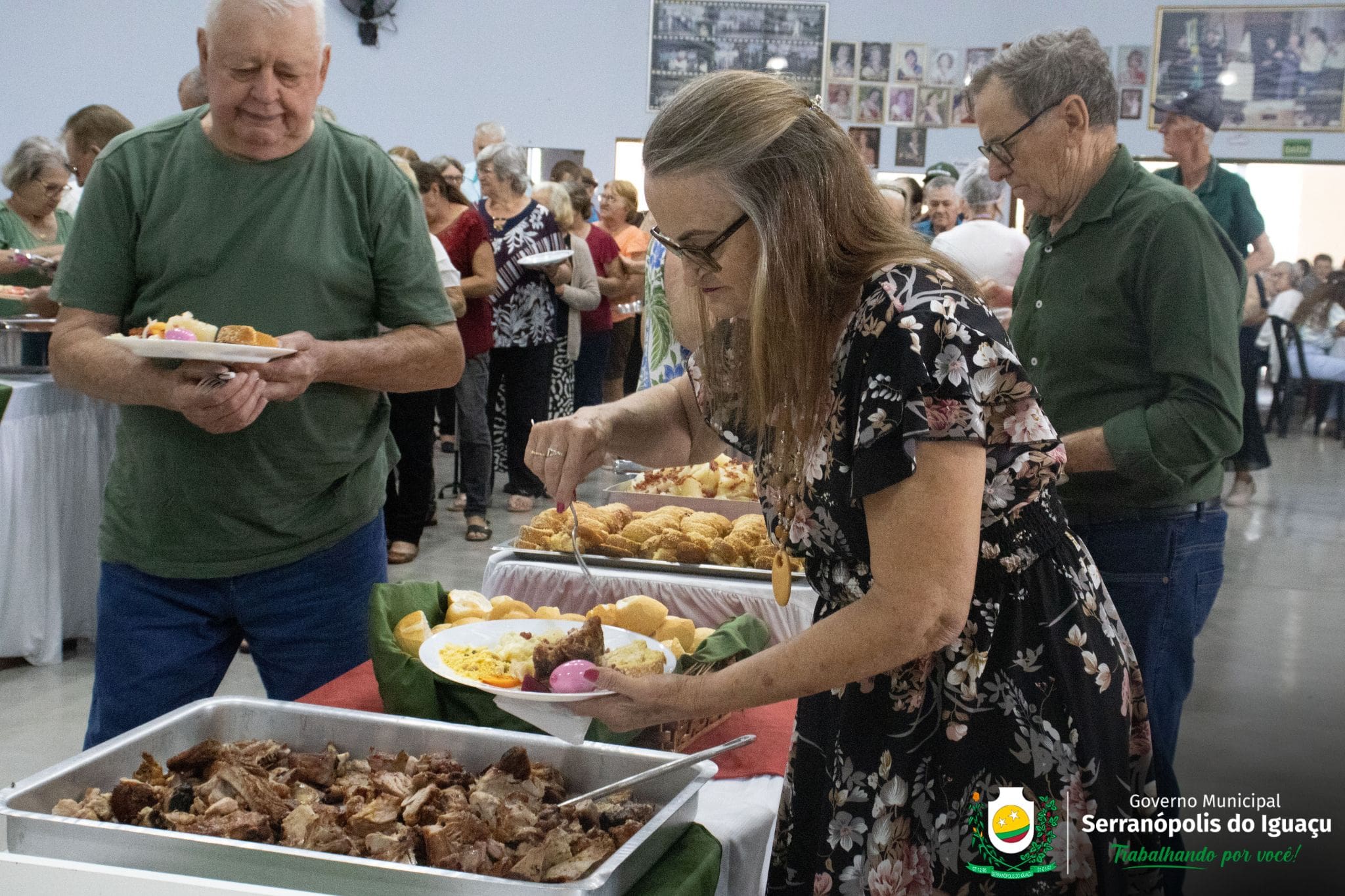 Realizado o almoço de início de recesso da Terceira Idade