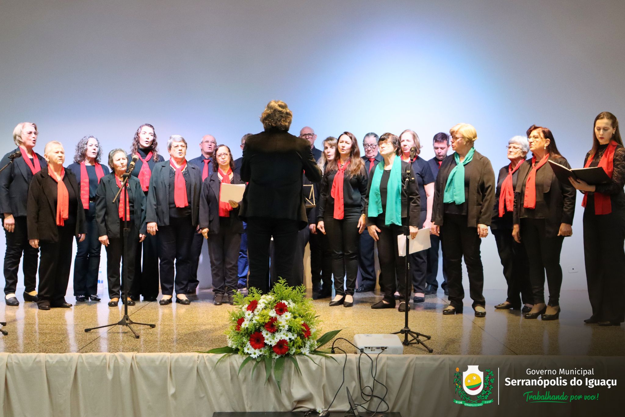 Corais celebram os 29 anos do Coral Municipal de Serranópolis do Iguaçu