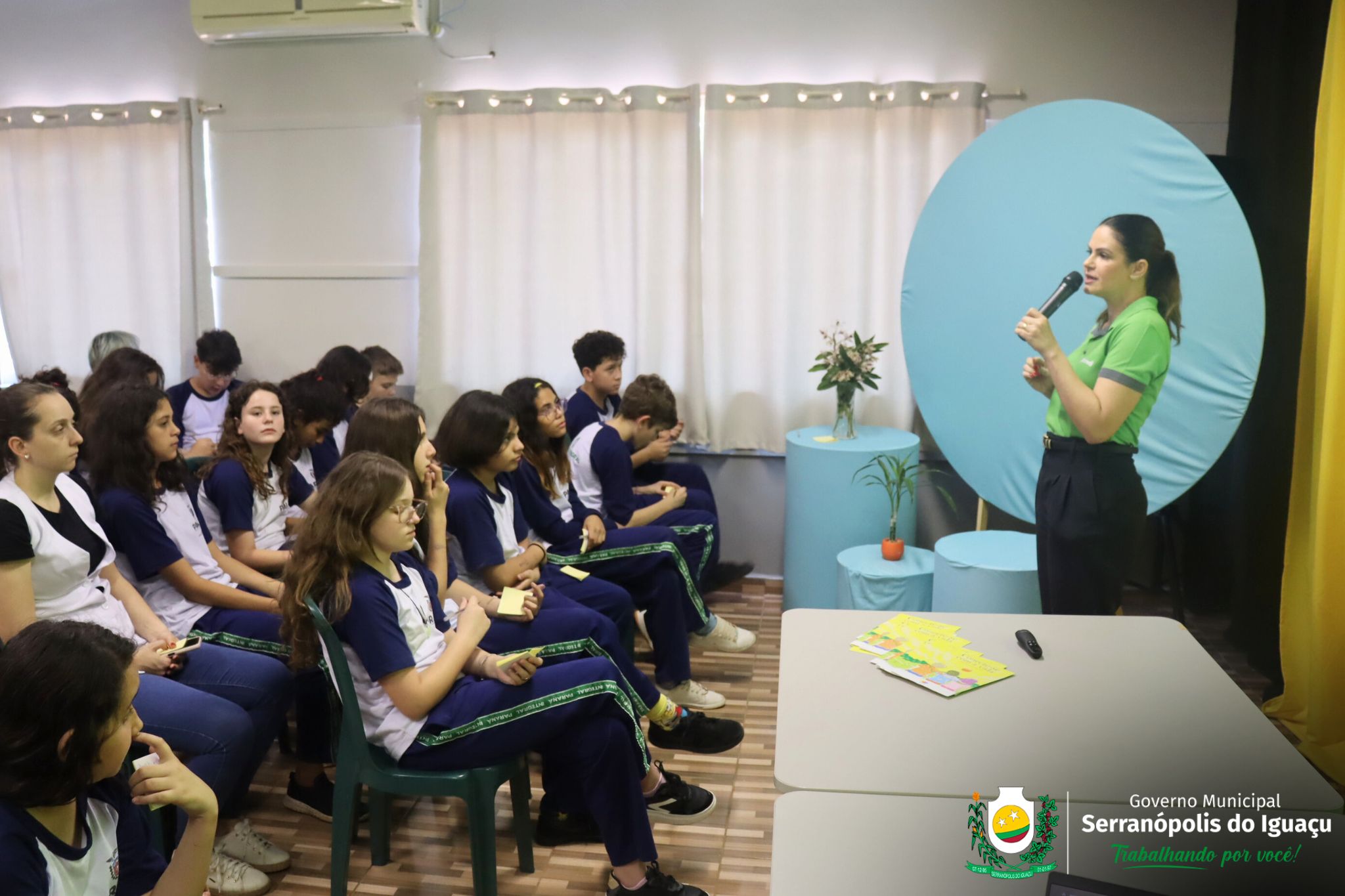 Palestras em alusão ao Setembro Amarelo são realizadas nos colégios estaduais de Serranópolis do Iguaçu