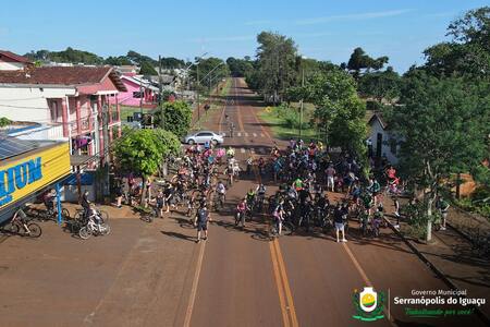 Vem aí o 25º passeio ciclístico e a 5ª caminhada municipal em Serranópolis do Iguaçu