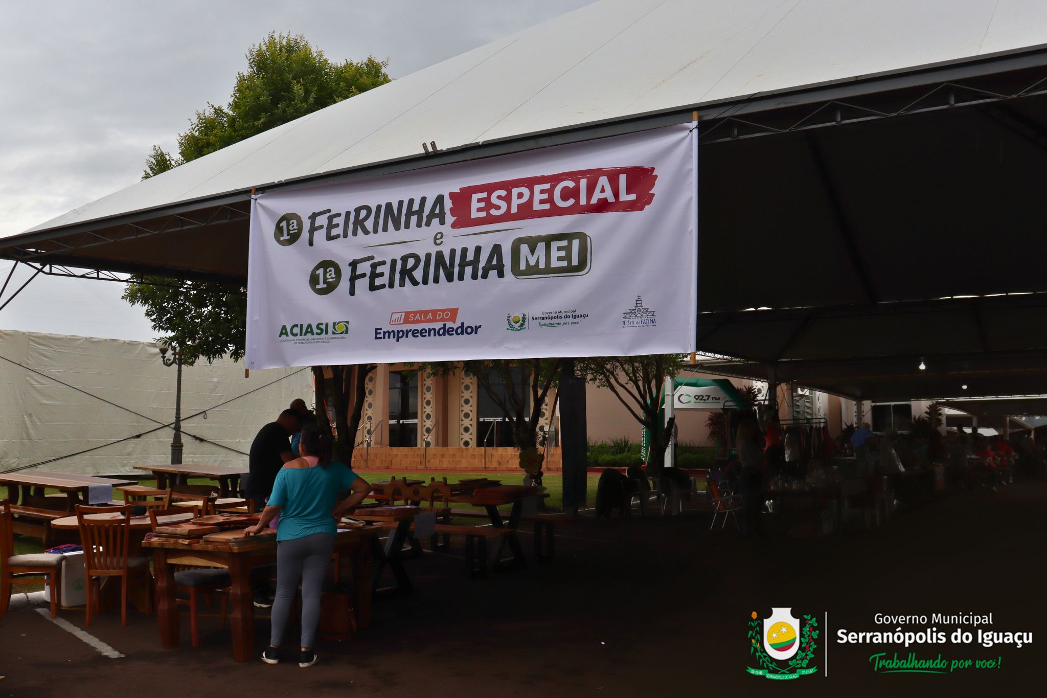 Feirinha Especial e 1ª Feirinha do MEI movimentam Festa da Padroeira em Serranópolis do Iguaçu Feirinha Especial e 1ª Feirinha do MEI movimentam Festa da Padroeira em Serranópolis do Iguaçu