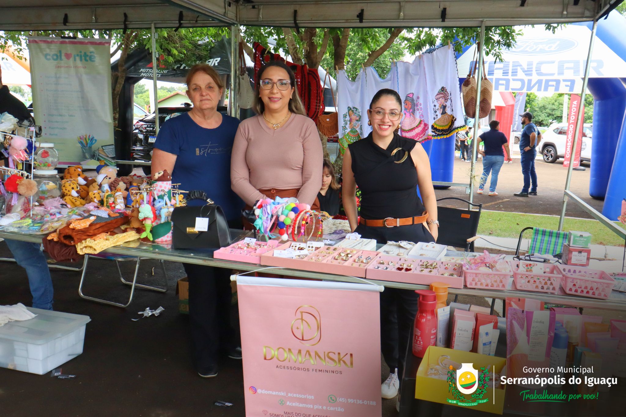 Feirinha Especial e 1ª Feirinha do MEI movimentam Festa da Padroeira em Serranópolis do Iguaçu Feirinha Especial e 1ª Feirinha do MEI movimentam Festa da Padroeira em Serranópolis do Iguaçu