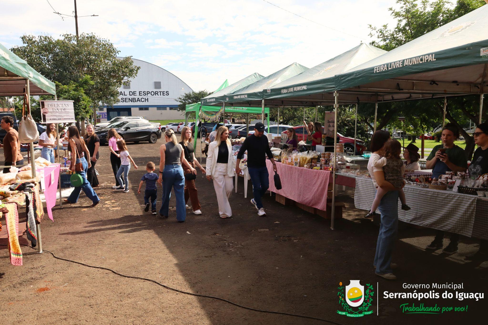 Governo Municipal promove 2ª Feirinha MEI durante a Festa do Colono e Motorista e fortalece o empreendedorismo local