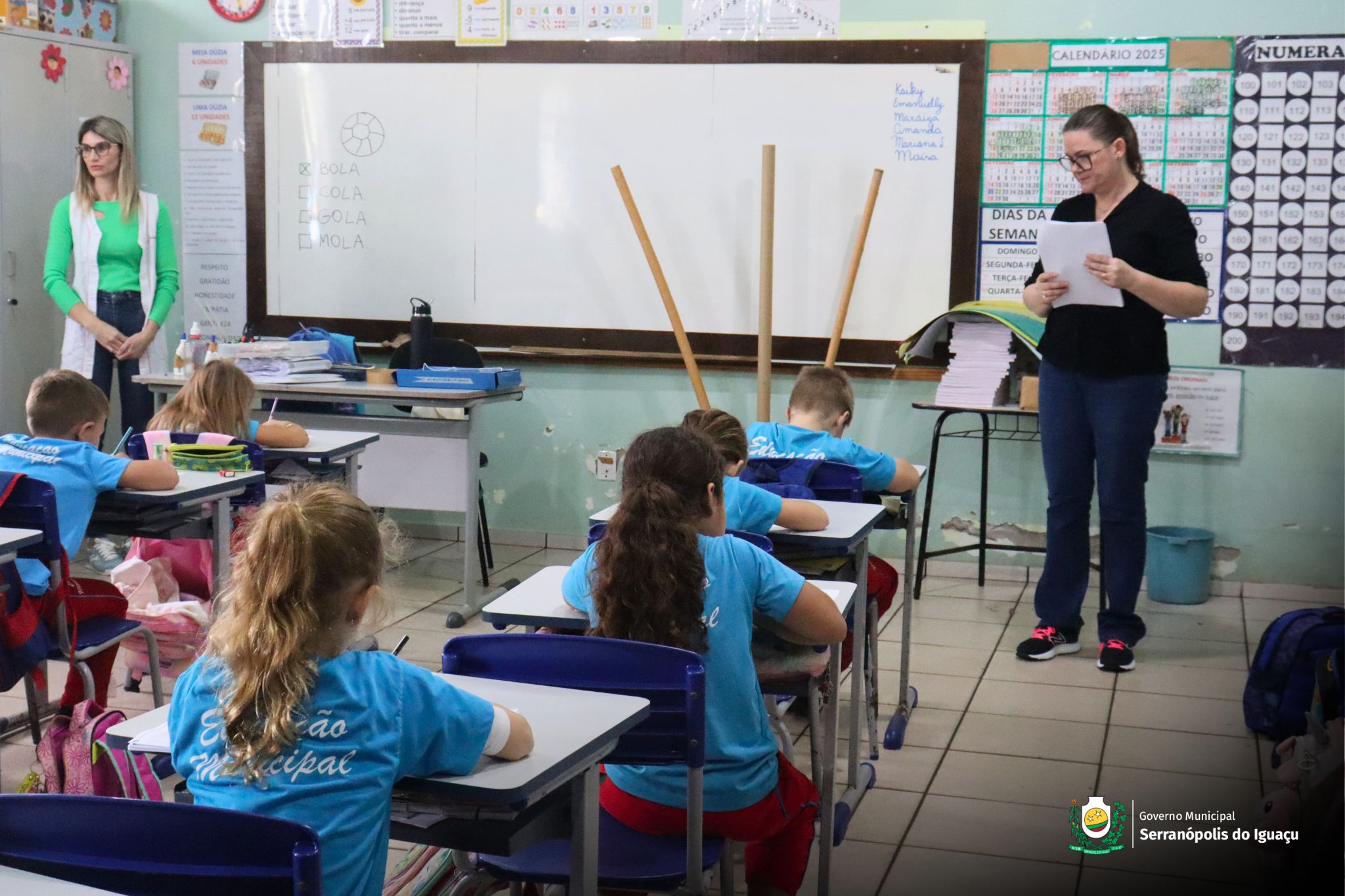 Alunos da rede municipal de ensino realizam Prova Paraná 2025