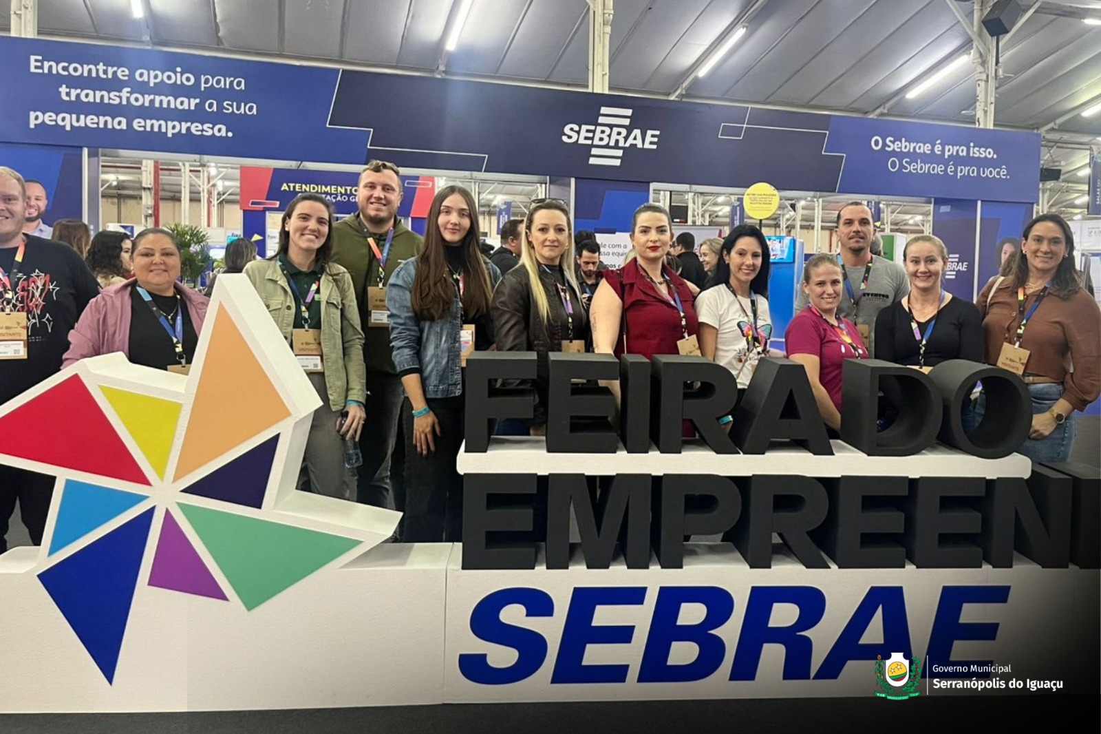 Sala do Empreendedor leva empresários de Serranópolis à maior feira de empreendedorismo do Brasil