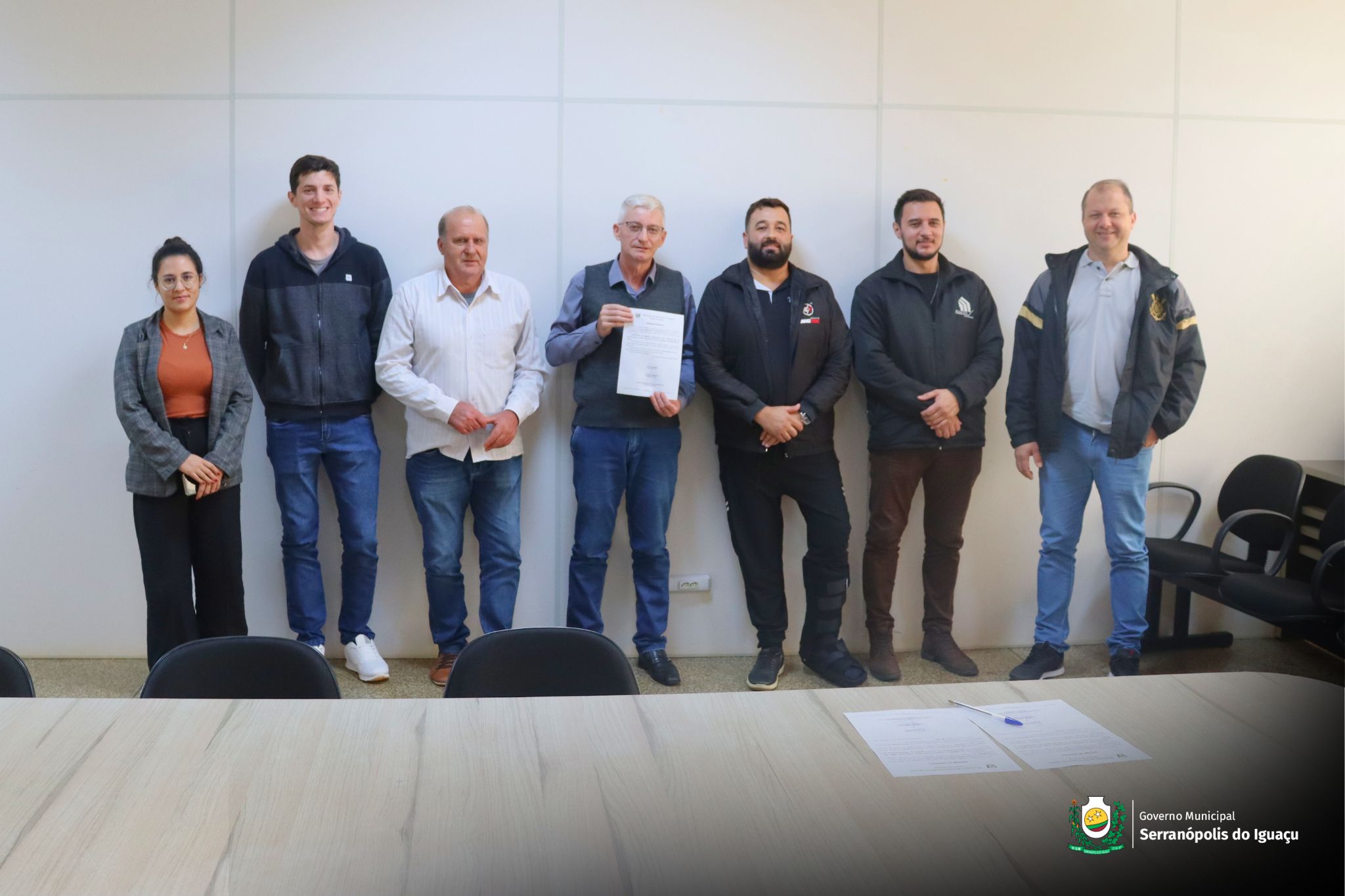Governo Municipal dá ordem de serviço para reforma elétrica na Escola Municipal