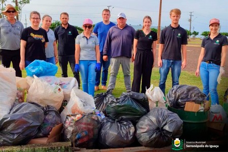 Semana Lixo Zero no município de Serranópolis do Iguaçu