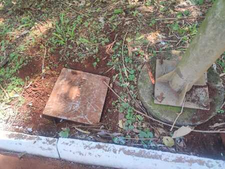 Governo Municipal constata novo furto de fiação na ciclovia Governo Municipal constata novo furto de fiação na ciclovia