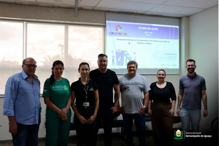 Serranópolis do Iguaçu recebe plano de ação e planejamento estratégico do Programa GRS Serranópolis do Iguaçu recebe plano de ação e planejamento estratégico do Programa GRS