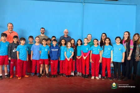 Alunos da Escola Municipal de Serranópolis do Iguaçu conquistam 5º lugar em concurso ambiental regional Alunos da Escola Municipal de Serranópolis do Iguaçu conquistam 5º lugar em concurso ambiental regional