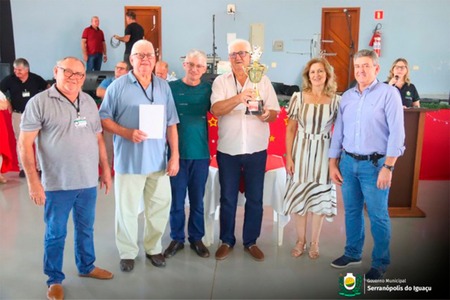 21° Campeonato de Canastra do Clube Vovô Simpático entrega premiação